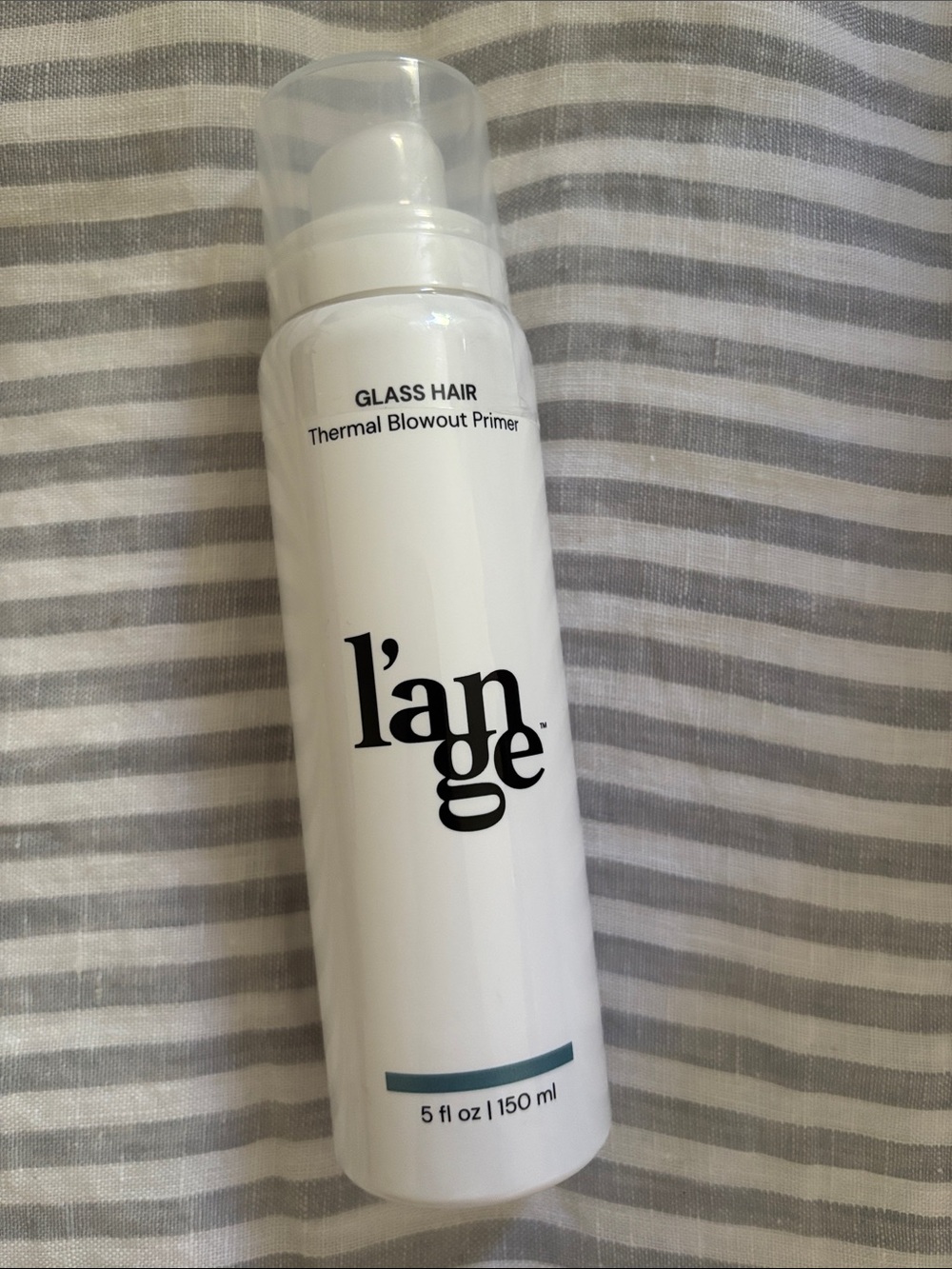 Lange Glass Hair Thermal Blowout Primer - White 5oz 150ml